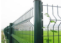 Hàng rào lưới thép 3D bằng thép xanh cho sân bay / Xây dựng / Đường sắt