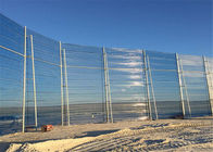 Xây dựng sử dụng tường chắn gió, hàng rào chống gió bằng thép mạ kẽm