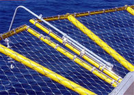 Lưới chắn sóng ngoài khơi Helideck, hàng rào lưới dây an toàn Holbest