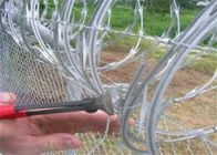 Hàng rào an toàn Anti Rust BTO 22 Dao cạo râu, Dây thép mạ kẽm Concertina