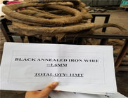 Độ dày của dây BWG16 Dây thép ủ đen 25kg / Trọng lượng cuộn cho xây dựng