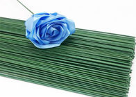 18 Đồng hồ đo Màu xanh lá cây Cắt thẳng Hoa 50 cái Dây bọc giấy Chiều dài 60cm