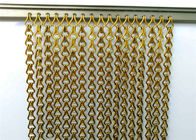 Lưới dây trang trí bằng nhôm vàng 3m Màn bay dây kim loại rộng 3m