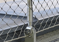 Cầu thang 6mm Dây an toàn Dây lưới Lỗ kim cương Hàng rào thép không gỉ 316