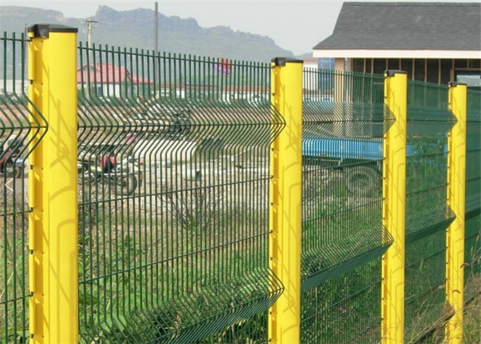 Hàng rào dây thép màu, hàng rào lưới vườn bền dễ dàng cài đặt