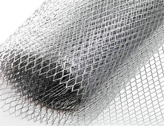 Kim cương lỗ cuộn loại 1mm Lưới kim loại mở rộng