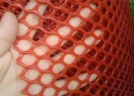 Lưới nhựa 300g / M2 Lưới hình lục giác Lỗ màu đỏ Chăn nuôi gia cầm