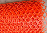 Lưới nhựa 300g / M2 Lưới hình lục giác Lỗ màu đỏ Chăn nuôi gia cầm
