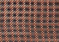 Lưới dệt bằng đồng 5 mm trơn 99,9% Màu đỏ