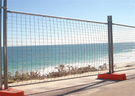 32mm Frame Tube Od Galvanized Temporary Fence Nắm nóng