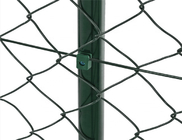 2m cao PVC phủ kim cương dây chuyền nối hàng rào sử dụng nông nghiệp