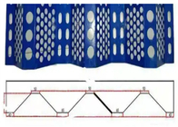 Vòng lỗ sợi polyester hàng rào chống gió cho mỏ than bên ngoài bảo vệ bảng