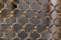 Chain Braid Metal Ring Rèm lưới cho xây dựng trang trí ngoại thất và nội thất