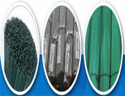 Dây thép bọc PVC màu xanh lá cây ISO9001 0,3mm-6,00mm cho dự án ràng buộc
