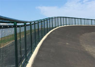 Hàng rào lưới thép có đường kính 4,5mm Đen 358 Hàng rào an ninh chống trèo