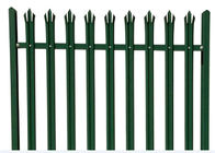 Hồ sơ 3,5m W Hàng rào bằng sắt rèn kim loại, Hàng rào lưới thép