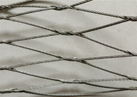 Lưới dây 3.2mm Lưới xây dựng lỗ 3 &quot;× 3&quot; Sử dụng cáp thắt nút