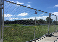 Chiều dài 3000mm 2,5mm Hàng rào bằng nhựa phủ kim cương Sân chơi Bảo vệ an ninh