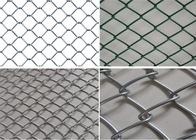 Đường kính dây 3,5 mm 6 chân Liên kết chuỗi Bảo vệ hàng rào Lưới kim cương