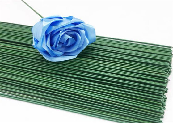18 Đồng hồ đo Màu xanh lá cây Cắt thẳng Hoa 50 cái Dây bọc giấy Chiều dài 60cm